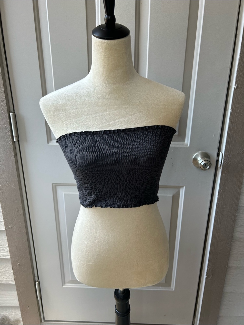Victorias Secret Pink Smocked Tube Top